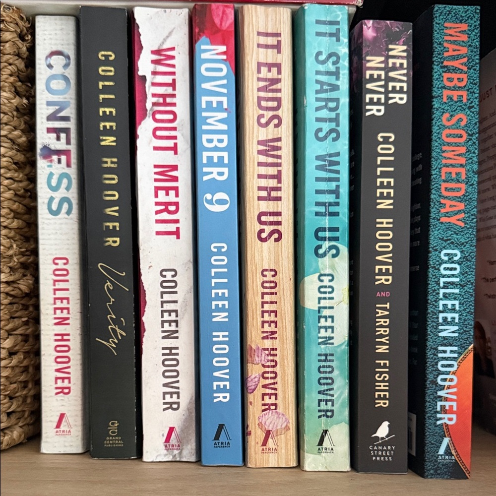 Book Collection - Colleen Hoover